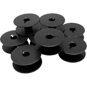 Fbshicung 20PCS Sewing Machine Bobbins M Metal Bobbins Empty Thread Spool Compatible with Pfaff 541 545 591 1240 1245 Juki LS-1340 LS-1341 Large Bobbin (26x10.5mm)