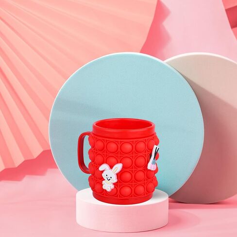 Cartoon Mugs for Kids, Birthday Gifts for Boys Girls Birthday Party Favors Supplies Decor - One Piece (Red) in Kuwait