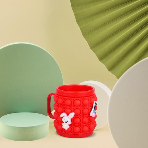 Cartoon Mugs for Kids, Birthday Gifts for Boys Girls Birthday Party Favors Supplies Decor - One Piece (Red) in Kuwait