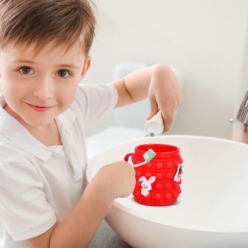 Cartoon Mugs for Kids, Birthday Gifts for Boys Girls Birthday Party Favors Supplies Decor - One Piece (Red) in Kuwait