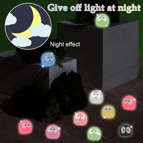 Cute Luminous Soot Sprites, 40Pcs Automotive Interior Decoration Anime Car Rearview Mirror Dashboard Accessories for Car Ornament Gifts and Interior Office Desk Decors in Saudi Arabia