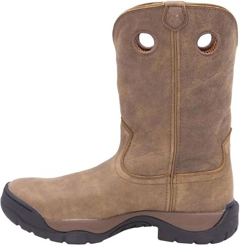 Twisted X Men’s Work Boot - K Toe All-Around Boots Designed with Air-Mesh Lining, Compression- EVA Midsole, Rubber Outsole, and Full-Grain Oiled Leather Vamp and 11" Shaft in Saudi Arabia