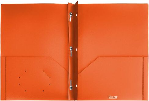 Ultra Pro - 10 Pack, Blue 2-Pocket Folders with 3-Prong Fastener in Saudi Arabia