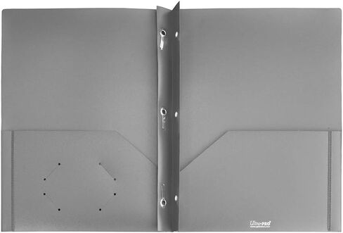 Ultra Pro - 10 Pack, Blue 2-Pocket Folders with 3-Prong Fastener in Saudi Arabia