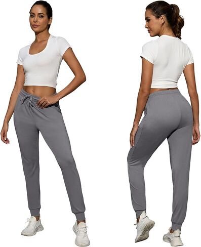 CE' CERDR Joggers for Women Sweatpants with Pockets and Drawstring Athletic Pants for Workout Yoga Running in Saudi Arabia
