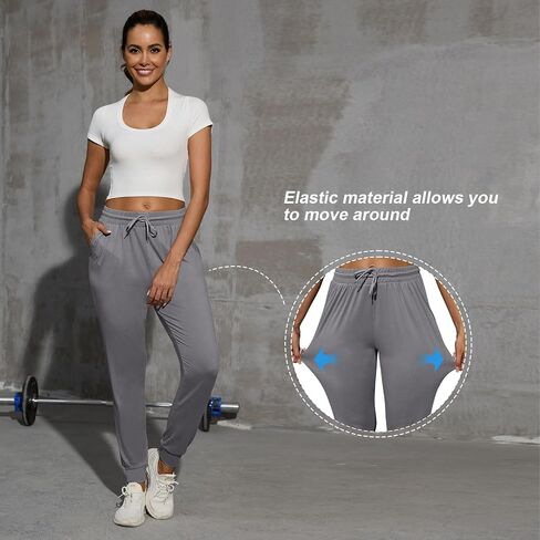CE' CERDR Joggers for Women Sweatpants with Pockets and Drawstring Athletic Pants for Workout Yoga Running in Saudi Arabia