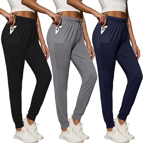 CE' CERDR Joggers for Women Sweatpants with Pockets and Drawstring Athletic Pants for Workout Yoga Running in Saudi Arabia
