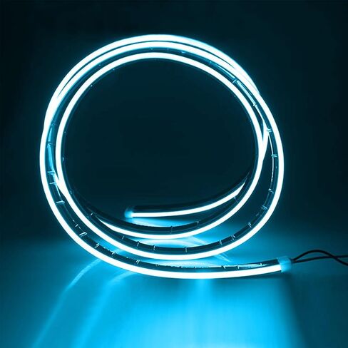 1.8m Car Hood Light Strip, Dynamic Car Hood Led Strip, Daytime Running Light Strip, Waterproof with Fuse Protection, for Cars, Suvs, Trucks,(Red) in Saudi Arabia