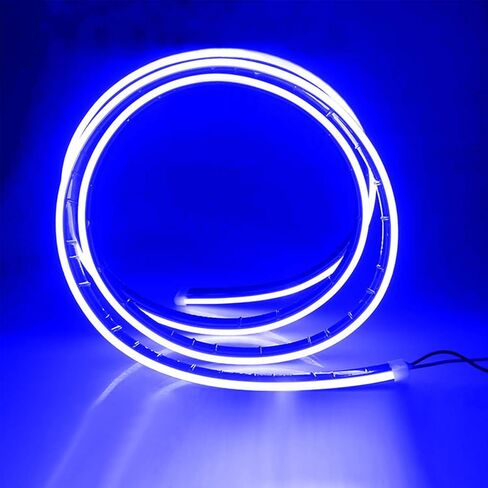 شريط إضاءة لغطاء السيارة بطول 1.8 متر، شريط LED ديناميكي لغطاء السيارة، شريط إضاءة للجري أثناء النهار، مقاوم للماء مع حماية من الصمامات، للسيارات وسيارات الدفع الرباعي والشاحنات (أحمر) in Kuwait