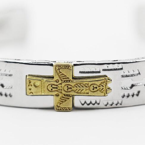 Innocence S925 Silver Plated Native Americans Style Totem Bracelet For Men Women Eye Of Horus Vintage Cuff Bracelets Gift Jewelry in Kuwait