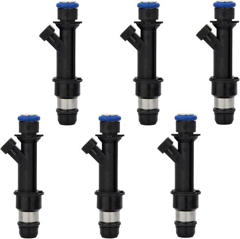 Fuel Injectors Compatible with Chevrolet Impala/Monte Carlo/Venture/Lumina/Malibu, Buick Century/Rendezvous, Oldsmobile Alero/Silhouette, Pontiac Aztek/Grand Am 2000-2005 Replace# FJ318 in Saudi Arabia