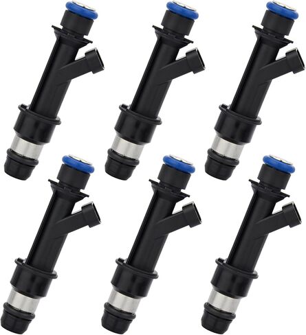 Fuel Injectors Compatible with Chevrolet Impala/Monte Carlo/Venture/Lumina/Malibu, Buick Century/Rendezvous, Oldsmobile Alero/Silhouette, Pontiac Aztek/Grand Am 2000-2005 Replace# FJ318 in Saudi Arabia