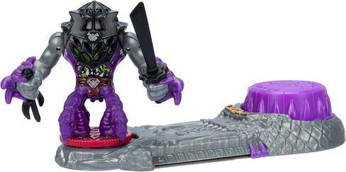 Legends of Akedo Ninja Bosses, Web Weaver, 3" Tall Battling Action Figure with 360˚ Blade Defense & Attack Spin Action, Double Defense Armor That Pops Off When Struck, 4 Ninja Bosses to Collect in Kuwait