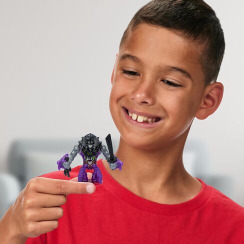 Legends of Akedo Ninja Bosses, Web Weaver, 3" Tall Battling Action Figure with 360˚ Blade Defense & Attack Spin Action, Double Defense Armor That Pops Off When Struck, 4 Ninja Bosses to Collect in Kuwait