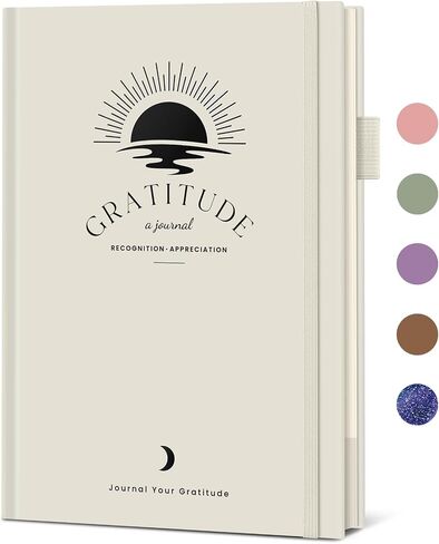 Gratitude Journal for Women – Undated Daily Mindfulness & Manifestation Journal with Prompts for Cultivate Affirmations, Positivity, Self-Care & Happiness - Wildflowers in Saudi Arabia