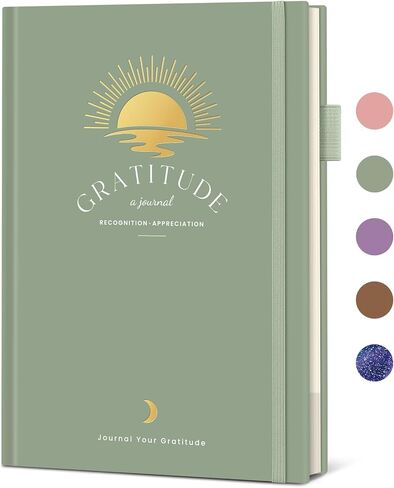 Gratitude Journal for Women – Undated Daily Mindfulness & Manifestation Journal with Prompts for Cultivate Affirmations, Positivity, Self-Care & Happiness - Wildflowers in Saudi Arabia