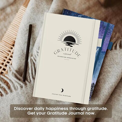 Gratitude Journal for Women – Undated Daily Mindfulness & Manifestation Journal with Prompts for Cultivate Affirmations, Positivity, Self-Care & Happiness - Wildflowers in Saudi Arabia