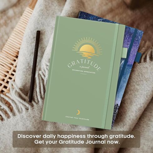 Gratitude Journal for Women – Undated Daily Mindfulness & Manifestation Journal with Prompts for Cultivate Affirmations, Positivity, Self-Care & Happiness - Wildflowers in Saudi Arabia