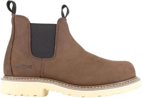 Iron Age Mens Twin-Gore Composite Toe Work Safety Shoes Casual - Brown in Saudi Arabia