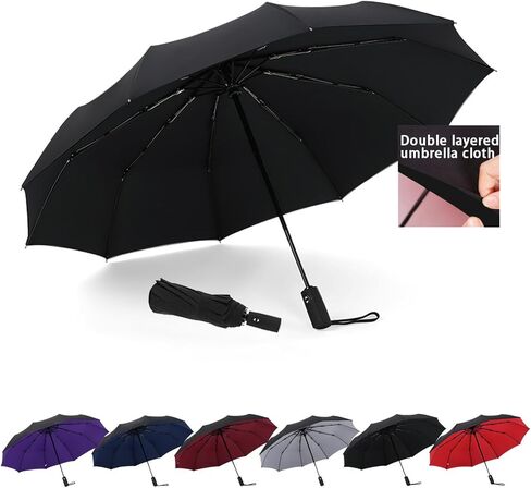 مظلة سفر مقاومة للرياح، مظلات أوتوماتيكية للمطر، مظلة مدمجة، مظلة سفر مدمجة، مظلة مقاومة للرياح in Kuwait