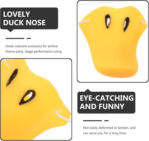 BESPORTBLE Bill Beak Nose 3pcs Nose Costume Accessory Bill Mask Animal Kingdom Snout Novelty Halloween Mardi Gras Cosplay Supplies in Saudi Arabia