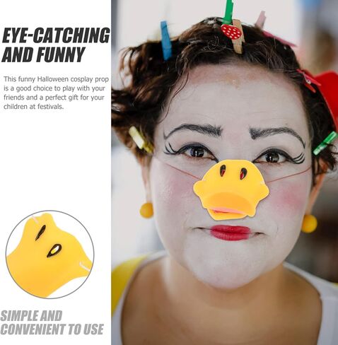 BESPORTBLE Bill Beak Nose 3pcs Nose Costume Accessory Bill Mask Animal Kingdom Snout Novelty Halloween Mardi Gras Cosplay Supplies in Saudi Arabia