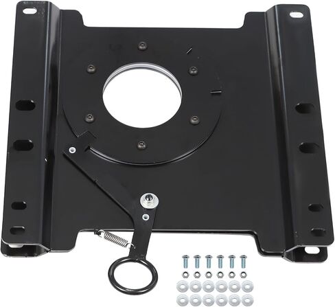 Black Right Passenger Seat Swivel Compatible with Econoline E150 E250 E350 E450 CZY01 1997-2024 in Saudi Arabia