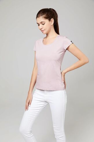 Ultra Thin Low Crew Neck Cotton T-Shirt in Saudi Arabia