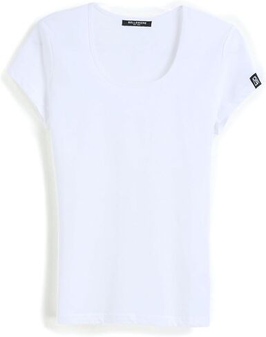 Ultra Thin Low Crew Neck Cotton T-Shirt in Saudi Arabia