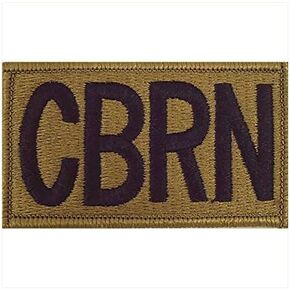 Army Patch: CBRN Letters - embroidered on OCP