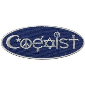 Coexist Embroidered Patch - [3.5" Wide]