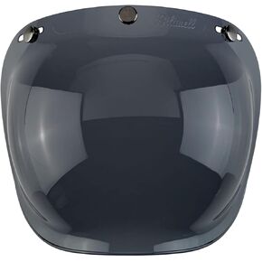 Biltwell Bubble Shield Clear - Anti-fog, Scratch Resistant, UV/A UV/B Resistant