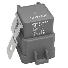 12177235 Relay, 12VDC 4 PIN SPDT Power Relay for 1997-2004 C5 Corvette - Replace 898H-1CH-D1SW-R1 12VDC