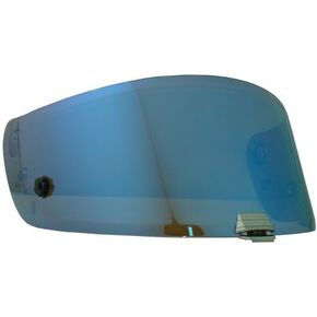 HJC HJ-20 درع / قناع ذهبي، فضي، أزرق، دخان، شفاف، جاهز للتثبيت، لخوذات R-PHA 10، RSP 10، ملحقات خوذة الدراجات النارية لسباق الدراجات - صنع في كوريا (أزرق) in Kuwait