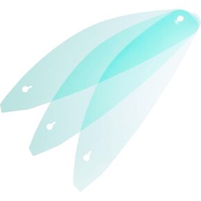 BZ Clear Tear-Off Film 3PCS for for CWR-F2R Shield Tear-Off Visor