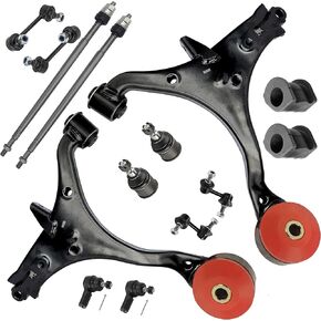 14PC Front Lower Control Arm Suspension Kit FITS 2001-2005 Honda Civic Excludes Si Acura EL