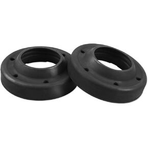 Front Upper Coil Spring Isolators Compatible with Jeep Wrangler JK JKU 2007-2018, Front Coil Spring Insulators, Stock Height, 2PCS