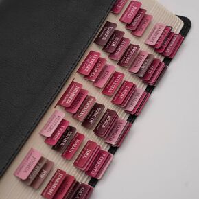 Premium Bible Tabs Tear Resistant – Easy to Apply, Laminated for Durability – Old & New Testament – Perfect for All Bibles - Pink Tabs for Women and Men - Saintilway Productions (Rose Red)