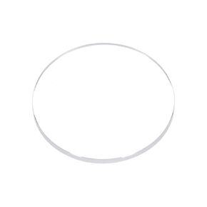 HARFINGTON Watch Crystal Glass Len 23mm Dia 1.5mm Thick Flat Round Clear Sapphire Glasses Watches Face Crystals Lens Replacement for Watchmaker Repair
