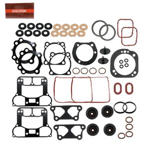 Motorcycle Engine Top End Gasket Kit for 2007-2020 Sportster 1200 XL1200 Iron 883 XL883N Forty-Eight XLX Engine Complete Gasket Kit (54pcs)