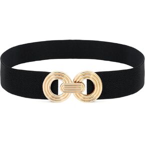 LIMHOO Women's Wide Elastic Waist Belt Fashion Stretchy belt Waistband for Dresses
