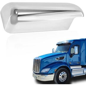 Door Mirror Chrome Cover fit for 2013-2022 Peterbilt 579 Truck Left Driver Side