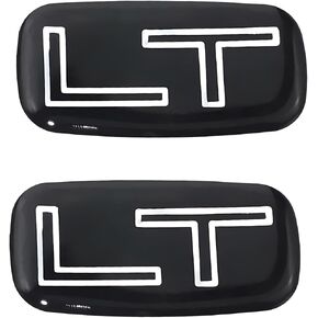 Pair Set LT Cab Emblem Badge Logo Replacement for 99-07 Roof Pillar Sticker 15036136 (Gold)