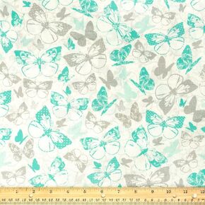 Stitch & Sparkle Cotton 44" Alter Stripe Green Color Sewing Fabric by The Yard G111707