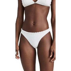 Good American Women's Whipstitch Cheeky Bikini Bottoms