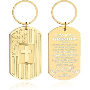 DuoDiner Keychains Gifts for Men Dad Son Brother Boyfriend Husband Grandpa Grandson,Mens Keychain Christmas Gifts in Saudi Arabia