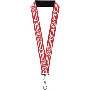 Buckle-Down Lanyard High School Musical East High School EHS Wildcats Stripe Logo