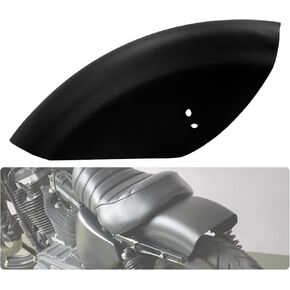 Rear Fender 7" Short Mudguard Motorcycle Rear Splash Guard Compatible with Harley Sportster 1986-2019 Matte Black