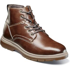 Florsheim Boy's Lookout Jr. Plain Toe Lace-up Boot (Toddler/Little Big Kid) Lace Up