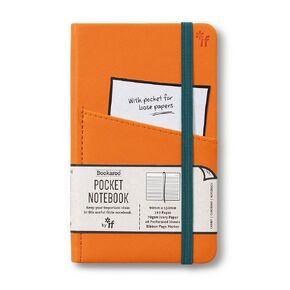IF Bookaroo A6 'Pocket' Notebook - Hot Pink